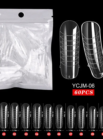 KissICON YCJM-06 [KissIcon] Extension False Nails - Full Cover Acrylic