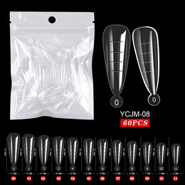 KissICON YCJM-08 [KissIcon] Extension False Nails - Full Cover Acrylic