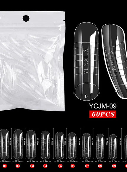 KissICON YCJM-09 [KissIcon] Extension False Nails - Full Cover Acrylic