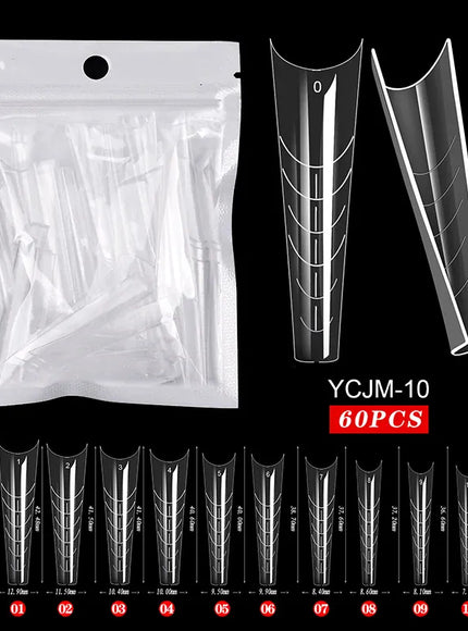 KissICON YCJM-10 [KissIcon] Extension False Nails - Full Cover Acrylic