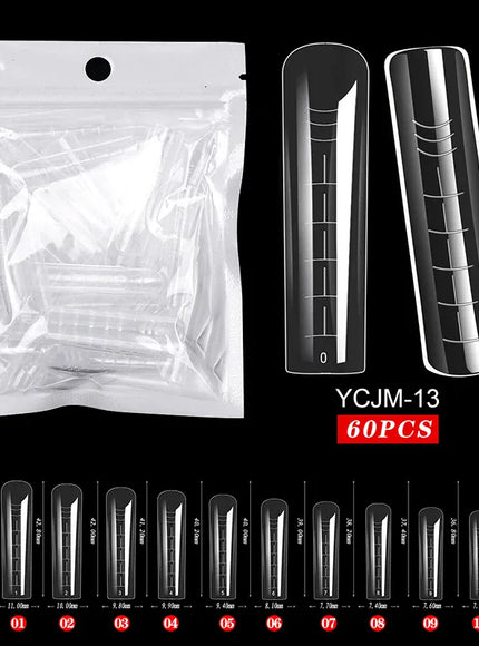 KissICON YCJM-13 [KissIcon] Extension False Nails - Full Cover Acrylic