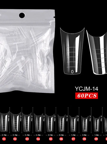 KissICON YCJM-14 [KissIcon] Extension False Nails - Full Cover Acrylic