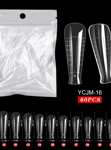KissICON YCJM-16 [KissIcon] Extension False Nails - Full Cover Acrylic