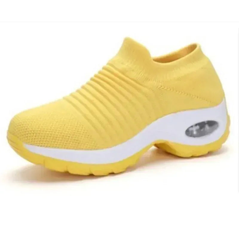 Dropshipman Yellow / 41 Women's Sneakers Versatle Ladies Orthopedic Sneakers Platform Shoes Women Casual Shoes Non-slip Wear-resistant Tennis Women