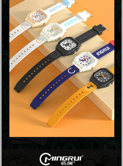 KissICON yellow 💋 UTHAI CA01 Electronic Watch - Waterproof Square