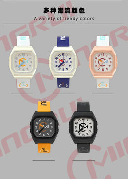 KissICON yellow 💋 UTHAI CA01 Electronic Watch - Waterproof Square