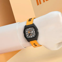 KissICON yellow 💋 UTHAI CA01 Electronic Watch - Waterproof Square