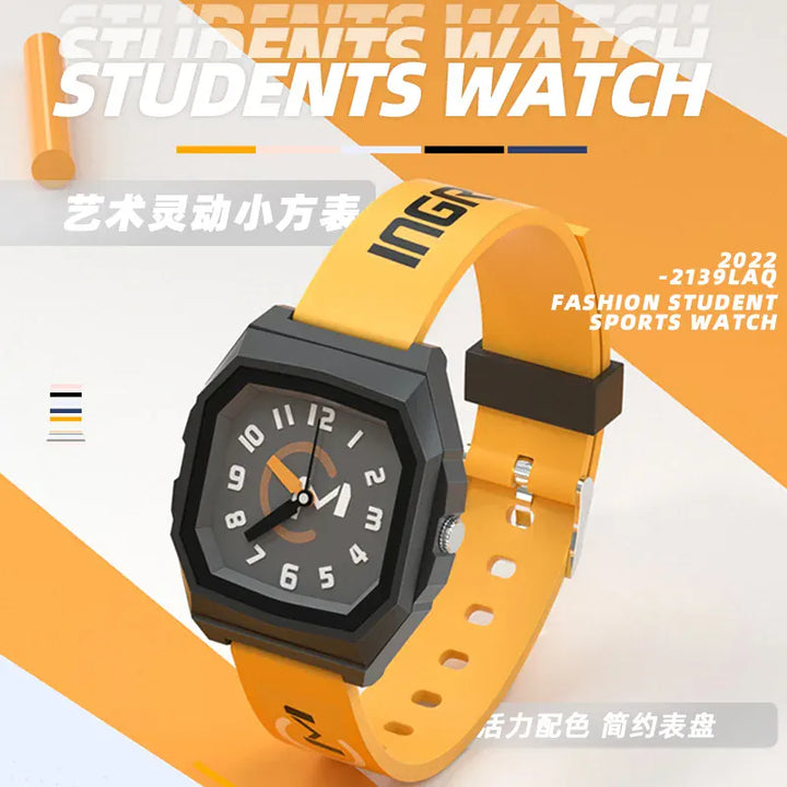 💋 UTHAI CA01 Electronic Watch - Waterproof Square