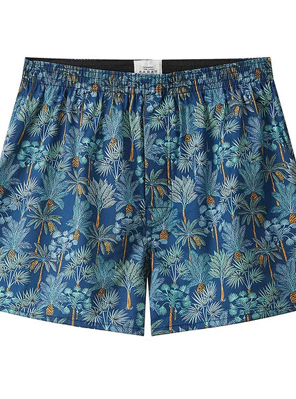 KissICON YH11 / XL / 1pc Comfortable Mens Plaid Cotton Boxer Shorts