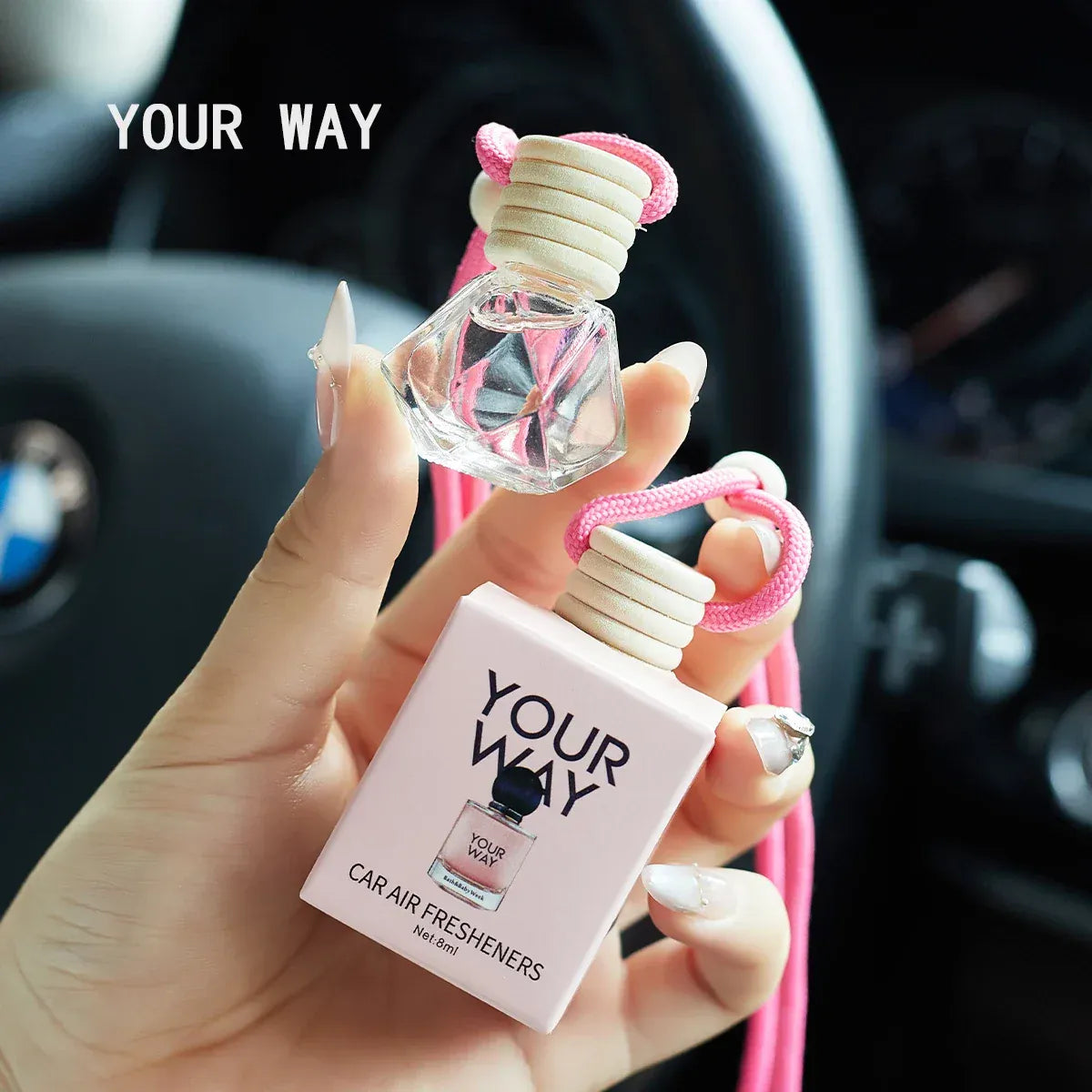 KissICON YOUR WAY KissIcon Car Perfume - Long Lasting Interior Fragrance