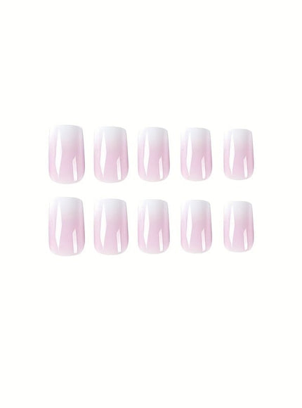 KissICON YY-CW02 KissIcon 24pcs Gradient Pink Nails Set - Easy