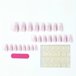 KissICON YY-CW02 KissIcon 24pcs Gradient Pink Nails Set - Easy