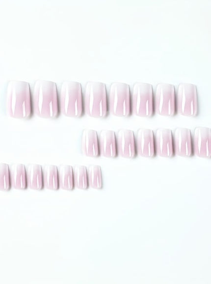 KissICON YY-CW02 KissIcon 24pcs Gradient Pink Nails Set - Easy