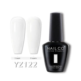 KissICON YZ122 💋 Nailco 15ml Translucent Gel Polish-Natural Resin Formula