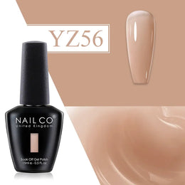 KissICON YZ56 💋 Nailco Red Gel Polish - Lasting Soak
