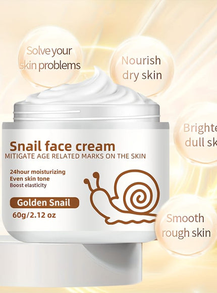 KissICON ZERELLE Snail Face Cream 60g Hyaluronic Hydration Retinol