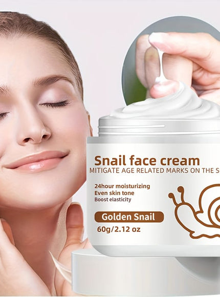 KissICON ZERELLE Snail Face Cream 60g Hyaluronic Hydration Retinol