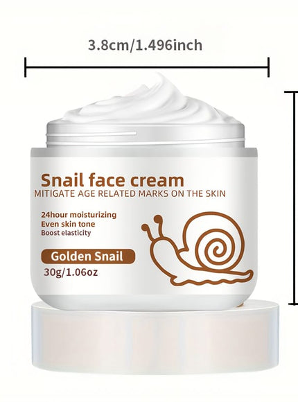 KissICON ZERELLE Snail Face Cream 60g Hyaluronic Hydration Retinol