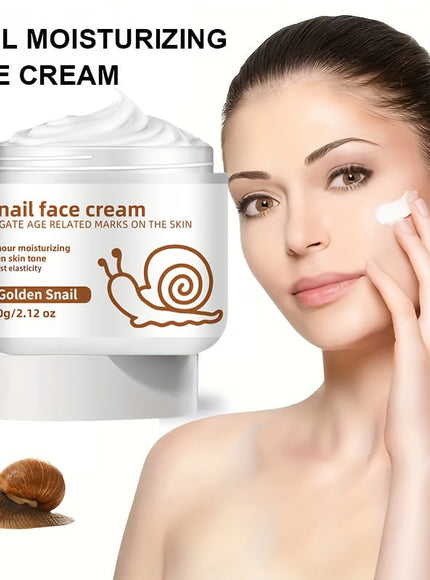 KissICON ZERELLE Snail Face Cream 60g Hyaluronic Hydration Retinol