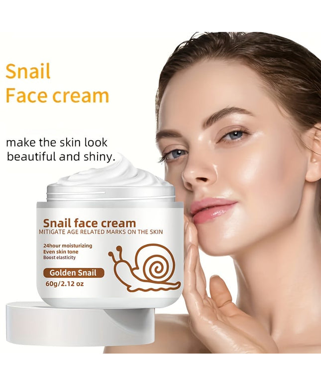 KissICON ZERELLE Snail Face Cream 60g Hyaluronic Hydration Retinol