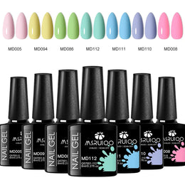 KissICON ZH26017 KissIcon 7Pc Nail Gel Polish Set Long Lasting
