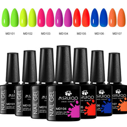 KissICON ZH26020 KissIcon 7Pc Nail Gel Polish Set Long Lasting