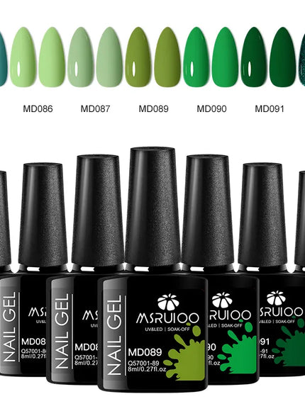 KissICON ZH26021 KissIcon 7Pc Nail Gel Polish Set Long Lasting