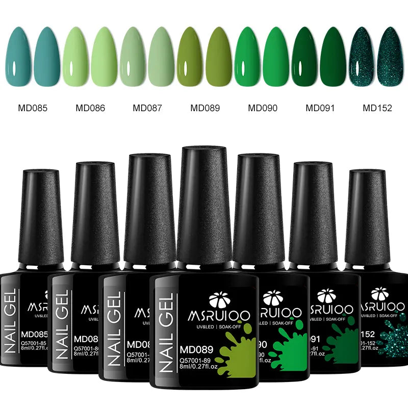 KissICON ZH26021 KissIcon 7Pc Nail Gel Polish Set Long Lasting