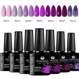 KissICON ZH26023 KissIcon 7Pc Nail Gel Polish Set Long Lasting