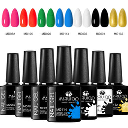 KissICON ZH26024 KissIcon 7Pc Nail Gel Polish Set Long Lasting