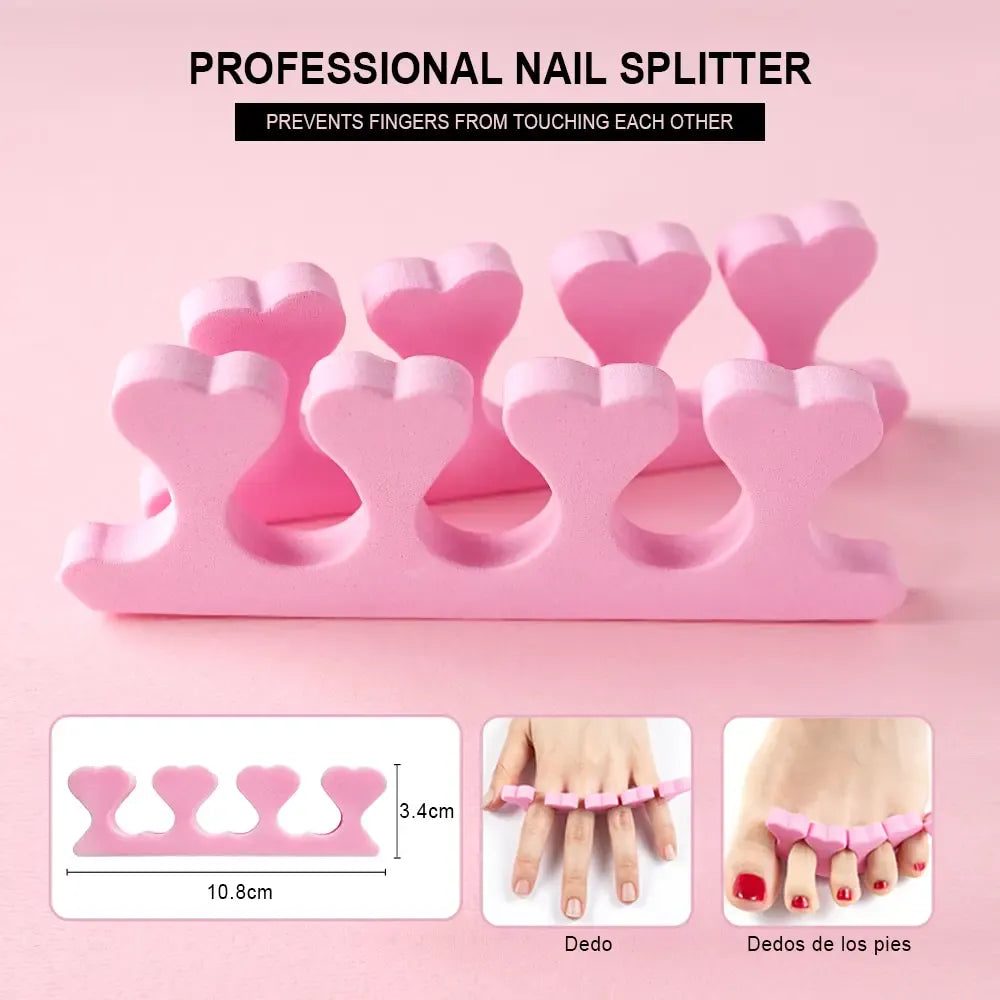 KissICON ZH480 KissIcon Acrylic Nails Kit With Glitter Tips Diy