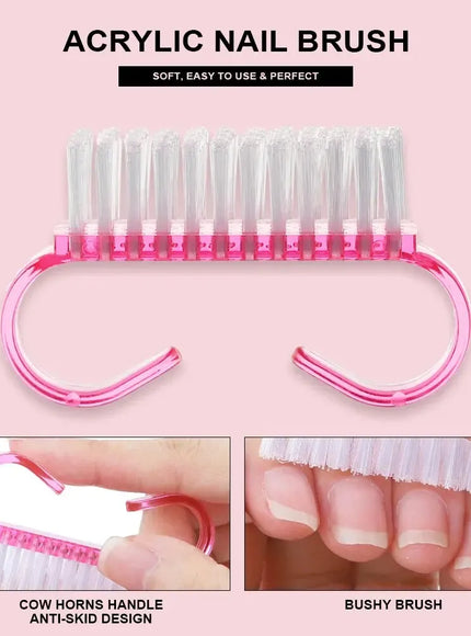 KissICON ZH480 KissIcon Acrylic Nails Kit With Glitter Tips Diy