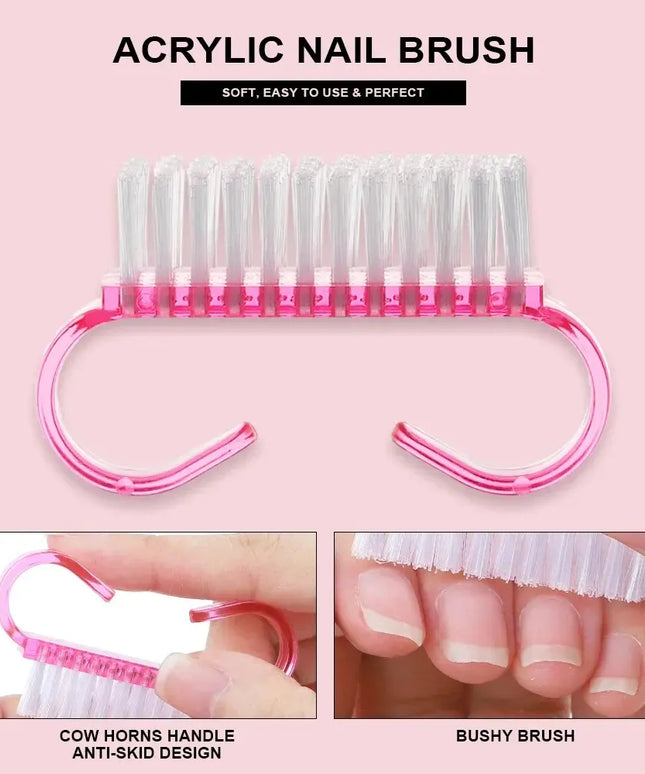 KissICON ZH480 KissIcon Acrylic Nails Kit With Glitter Tips Diy