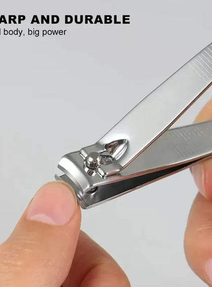 KissICON ZJQ02 KissIcon Nail Clippers Stainless Nail Cutter With File