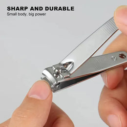 KissICON ZJQ02 KissIcon Nail Clippers Stainless Nail Cutter With File