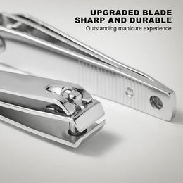 KissICON ZJQ02 KissIcon Nail Clippers Stainless Nail Cutter With File