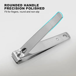 KissICON ZJQ02 KissIcon Nail Clippers Stainless Nail Cutter With File