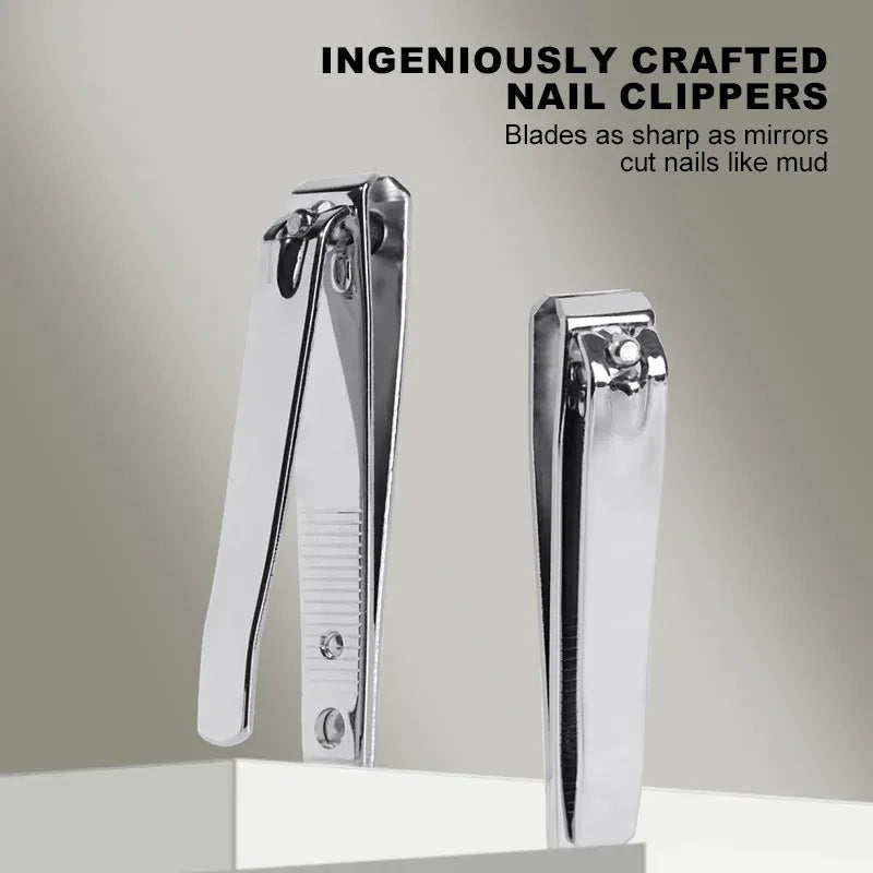 KissICON ZJQ02 KissIcon Nail Clippers Stainless Nail Cutter With File