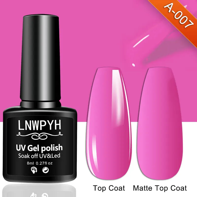 KissICON ZYD45-X4-(3-12) Gel Varnish Kit Professional Nail Gel Set With
