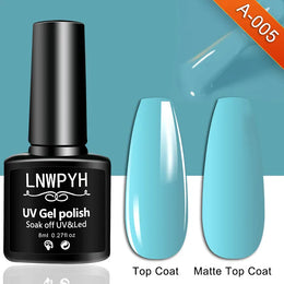 KissICON ZYD45-X4-(3-12) Gel Varnish Kit Professional Nail Gel Set With