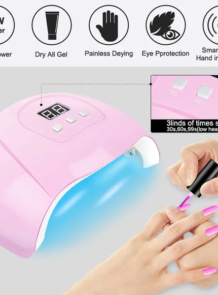KissICON ZYD45-X4-(3-12) Gel Varnish Kit Professional Nail Gel Set With