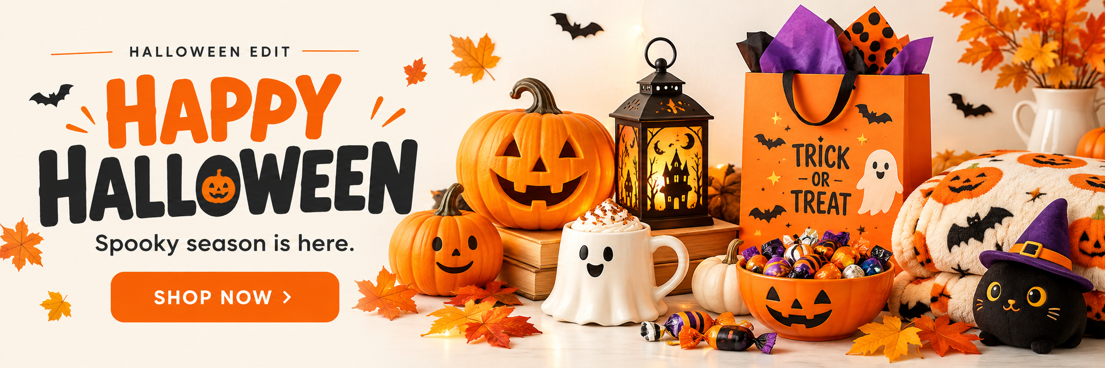 Happy Halloween — spooky season is here